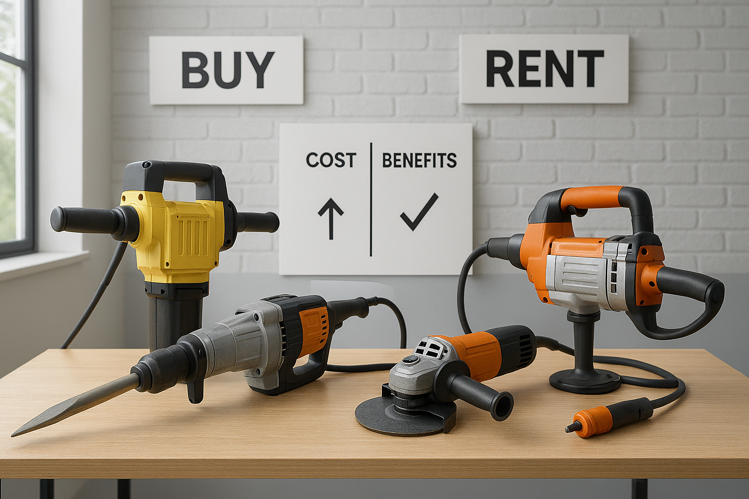 اجاره ابزار یا خرید ابزار