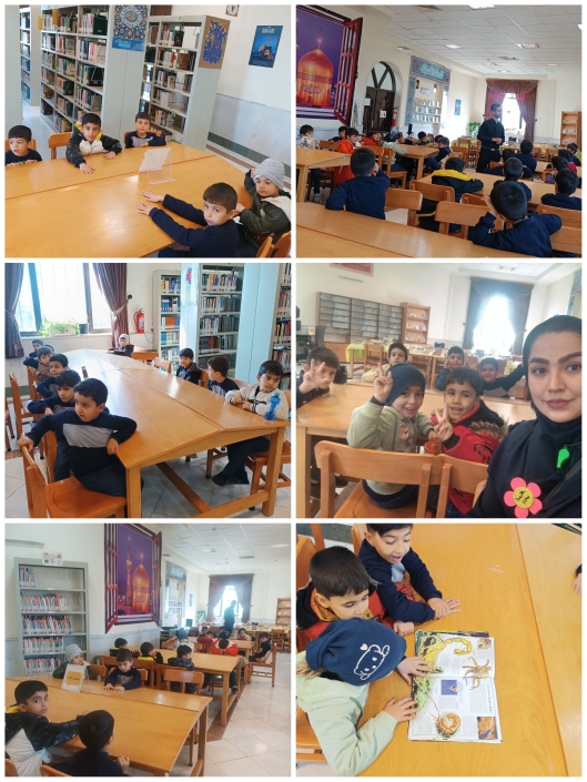 IMG_۲۰۲۴۱۱۱۷_۱۵۰۹۳۹ ساحت تعلیم و تربیت علمی و فناورانه هنری زیبا شناختی :orange_book::books: هفته ی کتاب و کتاب خوانی بازدید از کتاب خانه و نقاشی روز کتاب و کتاب خوانی 🧑🤝🧑پایه ی اول 🧕آموزگار شکوفه زارعی دبستان غیرانتفاعی آسمان حکمت