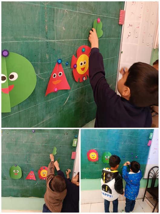 IMG_۲۰۲۴۱۱۲۳_۱۵۲۴۴۳ ساحت تعلیم و تربیت علمی و فناورانه زنگ شیرین ریاضی :straight_ruler: تقارن بازی و مسابقه 🧑🤝🧑پایه ی اول 🧕آموزگار شکوفه زارعی