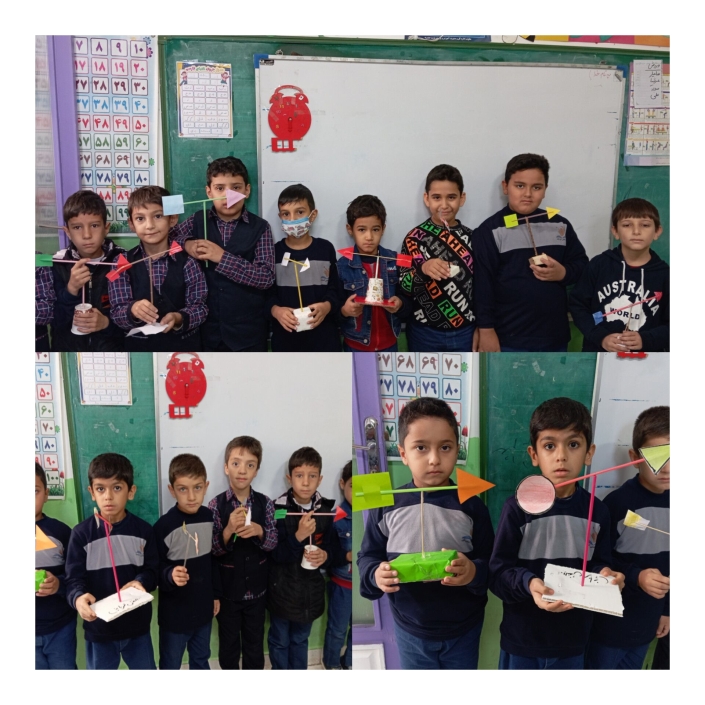 InShot_۲۰۲۴۱۱۱۱_۲۱۱۳۳۳۵۴۲ ساحت تعلیم و تربیت علمی و فناورانه درس علوم ساخت بادنما توسط پسرای گلم آشنایی با جهت وزش باد پایه دوم معلم مربوطه:ایزدی