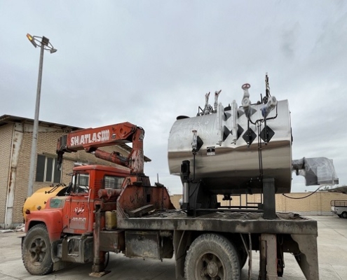 صادرات دیگ بخار به افغانستان