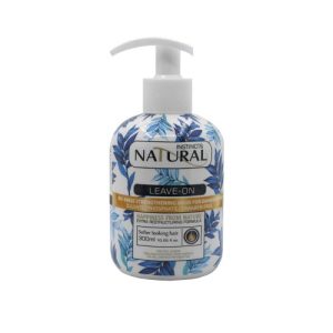 نام برند نچرال – natural حجم ۳۰۰ میل جنس مو انواع مو ویژگی احیا کننده, تقویت کننده, رفع موخوره, مراقبت کننده مو ویتامین و مواد معدنی آنتی اکسیدان, پرو ویتامین B۲, پرو ویتامین B۵, روغن جوجوبا, عصاره آلوئه ورا مناسب برای بافت مو آسیب دیده, سوخته, وز شده نوع محفظه نگهدارنده پمپی نحوه شستشو بدون نیاز به آبکشی کشور سازنده تحت لیسانس آلمان صادر کننده مجوز وزارت بهداشت و سازمان غذا و دارو