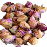 Grade C (Faded Color) Dried Rose Buds
