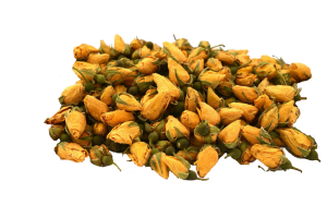 Yellow Dried Rose Buds