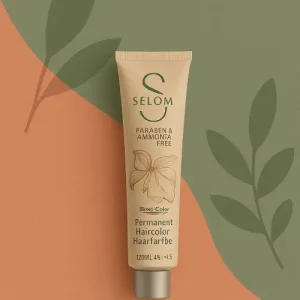 رنگ مو بدون آمونیاک سلوم شماره 0-1 حجم 120 میل رنگ مشکی