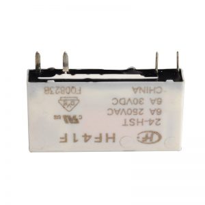 رله پی ال سی رله plc HF41F-24-HST-Micro-PCB-Mount-Power-Relay-24V-6A-4-Pin-HF41-024-Voltage