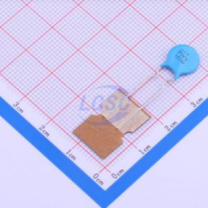 خازن مایلار 10 نانو 1 کیلو ولت خازن سرامیکی آبی رنگ ولتاژ بالا