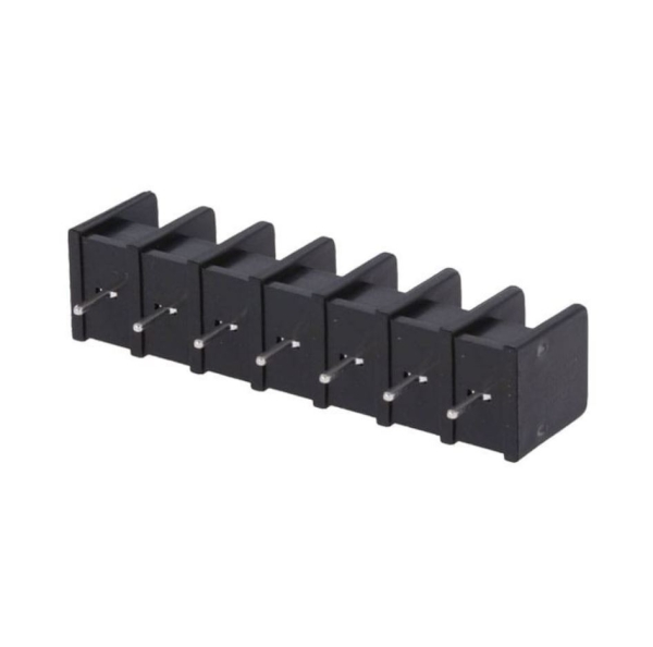 ترمینال 7 پین کانکتور هفت پایه ترمینال kf45 کانکتور ترمینال پیچی مشکی روبردی