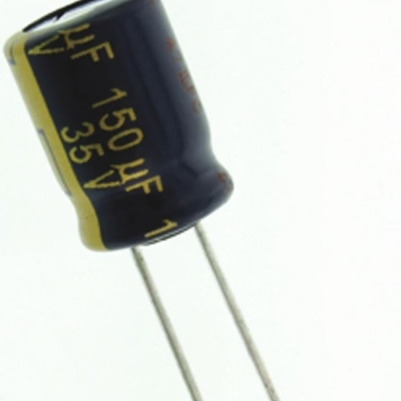 خازن 150 میکرو فاراد 35 ولت خازن 150 میکروفاراد الکترولیت