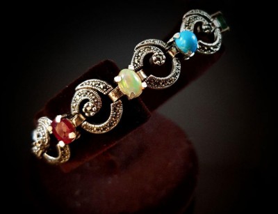 دستبند نقره زنانه و دخترانه جواهرات قیمتی