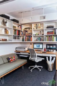 طراحی دکوراسیون داخلی اتاق کار خانگی