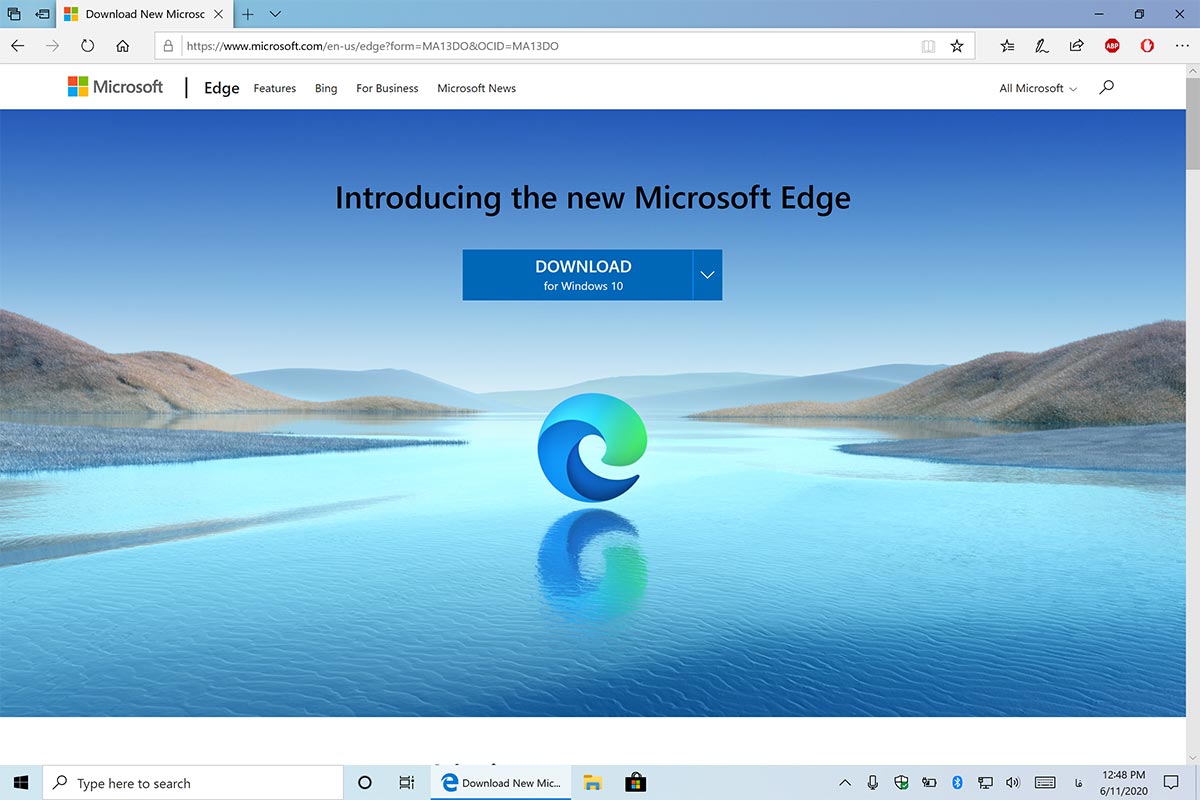 سرفیس آخرین جدید جدیدترین نسخه ورژن 2004 ویندوز 10 مرورگر مایکروسافت اج ادج کرومیوم edge chrome chromium