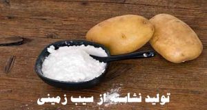 تولید نشاسته از سیب زمینی