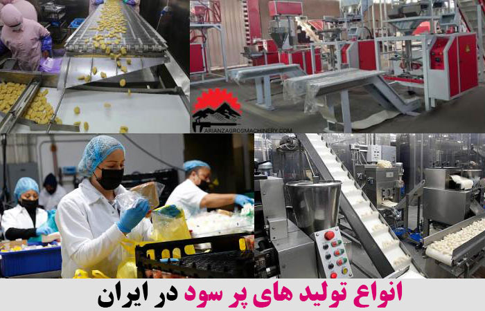 انواع تولید های پر سود در ایران