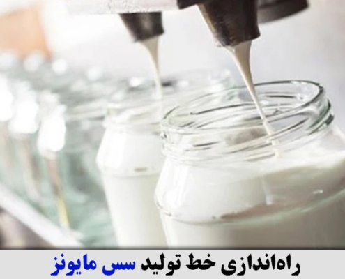  راه‌اندازی خط تولید سس مایونز