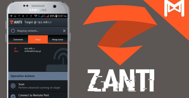 دانلود zAnti برای هک گوشی دیگران و شبکه وای فای - Android Network Toolkit