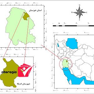 دانلود فایل موقعیت شهرستان اندیکا