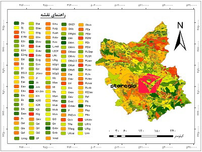 دانلود نقشه زمین شناسی استان آذربایجان شرقی