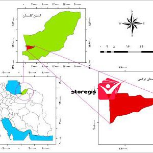 دانلود نقشه موقعیت شهرستان ترکمن