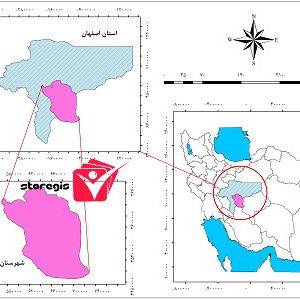 دانلود نقشه موقعیت شهرستان اصفهان