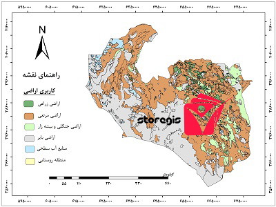 دانلود نقشه کاربری اراضی استان خراسان جنوبی