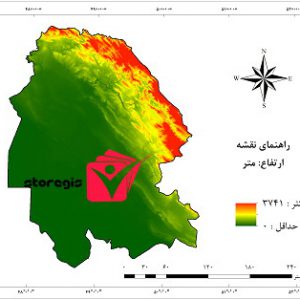 دانلود نقشه ارتفاع استان خوزستان