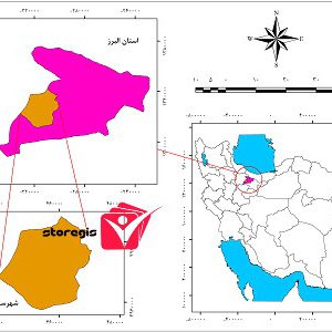 دانلود نقشه موقعیت شهرستان نظرآباد