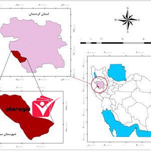 دانلود نقشه موقعیت شهرستان سروآباد