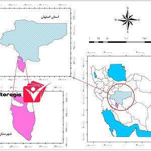 دانلود نقشه موقعیت شهرستان سمیرم