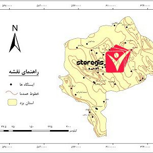دانلود نقشه همدما استان یزد