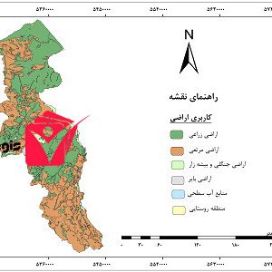 دانلود نقشه کاربری اراضی استان اردبیل