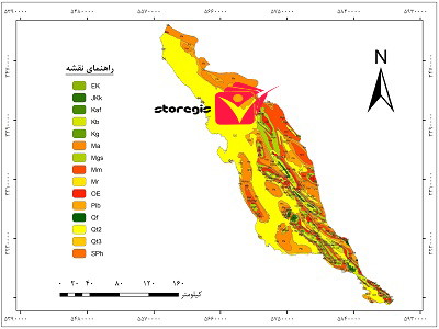 دانلود نقشه زمین شناسی استان بوشهر