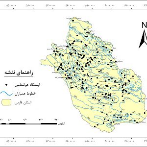 دانلود نقشه همباران استان فارس