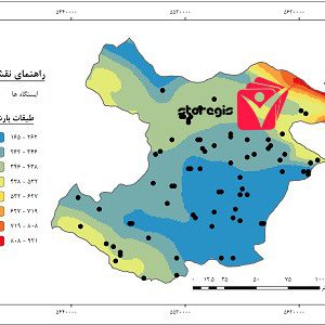 دانلود نقشه طبقات بارشی استان قزوین