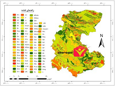 دانلود نقشه زمین شناسی استان مرکزی