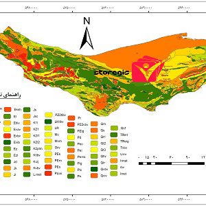 دانلود نقشه زمین شناسی استان مازندران