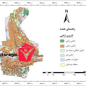 دانلود نقشه کاربری اراضی استان سیستان و بلوچستان