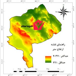 دانلود نقشه ارتفاع استان یزد