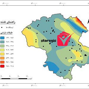 دانلود نقشه طبقات بارشی استان زنجان