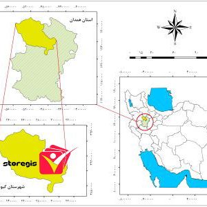 دانلود نقشه موقعیت شهرستان کبودرآهنگ