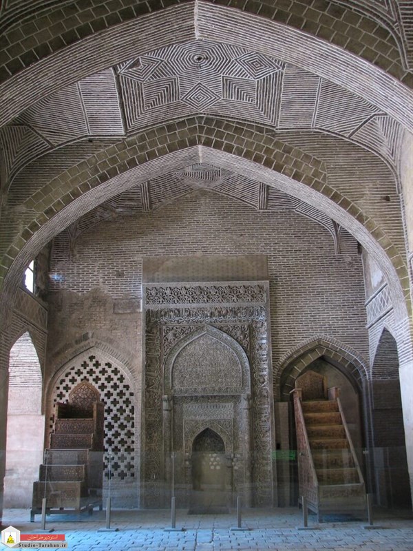 شبستان مسجد الجایتو مسجد جامع اصفهان