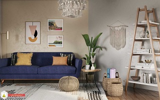 ترکیب مناسب رنگ در آپارتمان + تصاویر