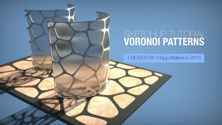 پلاگین Voronoi برای نرم افزار اسکچاپ