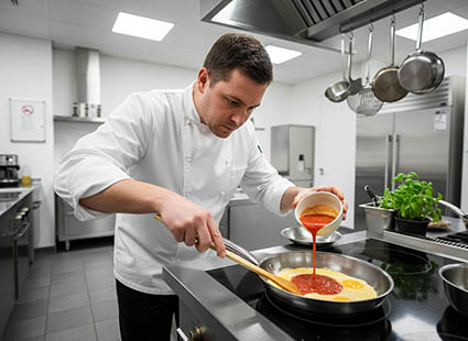 کنسرو گوجه فرنگی خرد شده ( پوره گوجه فرنگی )