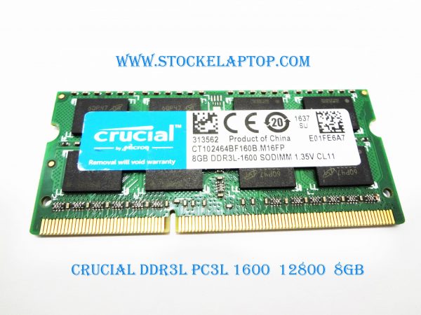 RAM CRUCIAL DDR۳L PC۳L ۱۶۰۰۱۲۸۰۰ ۸GB