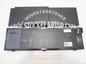 7510 7520 7530 7710 7720 7730 Dell BATTERY 91 WHr 6-Cell